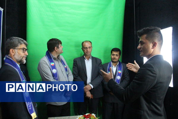 افتتاح استادیو خبرگزاری پانا در استان چهارمحال و بختیاری