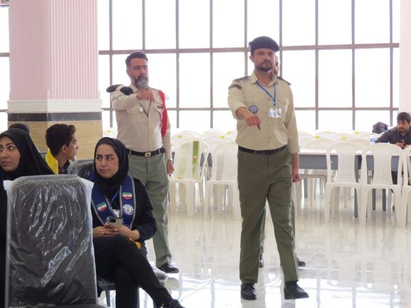 برگزاری اردوی تمشک پسران در اردوگاه شهید چمران بجنورد 