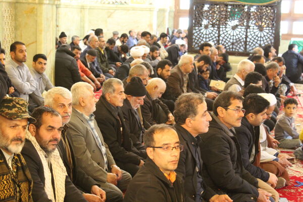 نماز جمعه باشکوه بندپی شرقی