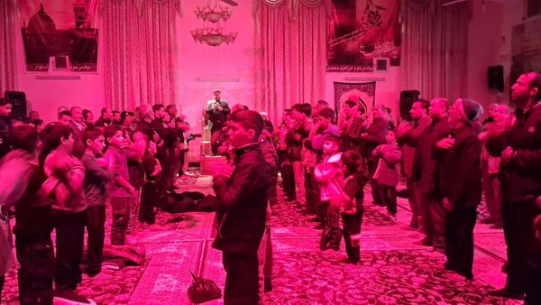 عزاداری شب شهادت حضرت فاطمه س در خلیل آباد