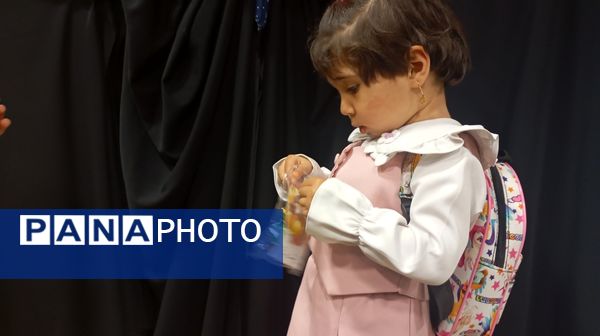 جشن روز دختر و حضور خادمان حرم امام رضا (ع) در فاروج