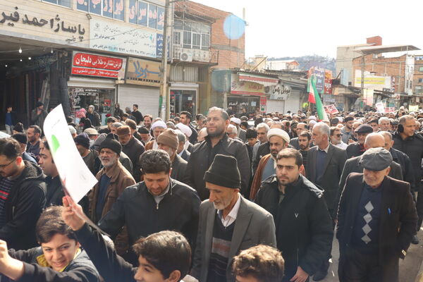 راهپیمایی ۲۲ بهمن بخش بندپی شرقی