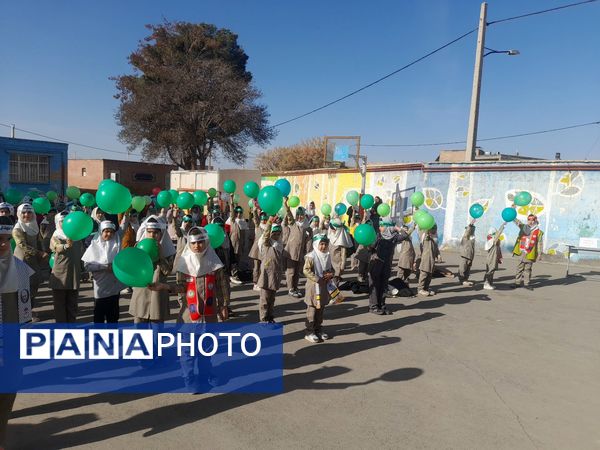 جشن نیمه شعبان در مدرسه شهید محمد حسین الیشه 