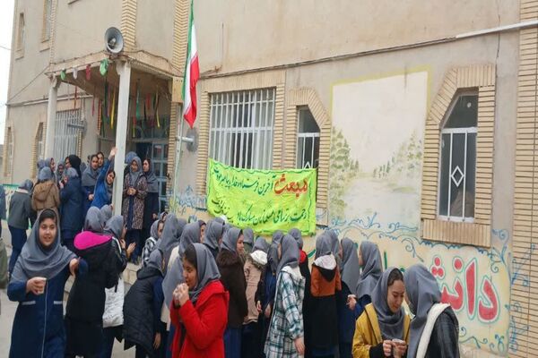 جشن عید مبعث در مدرسه فدک فاروج