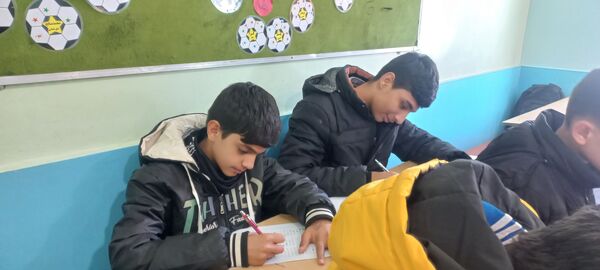 برگزاری آزمون سنجش دستاوردهای یادگیری در مدارس متوسط اول ملارد 