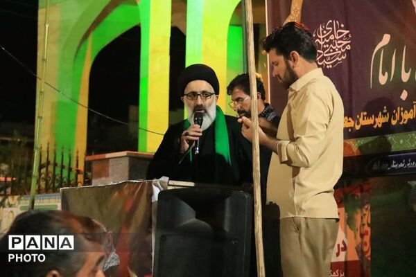 جلوه ای از حضور خانوادگی در اجتماع شبانه شهر جعفریه