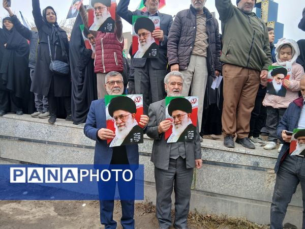 راهپیمایی با شکوه چهل و هفتمین سالگرد پیروزی انقلاب اسلامی در مشهد مقدس 