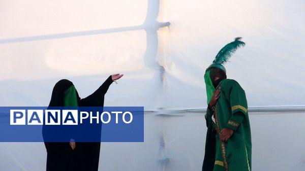 مراسم زیارت عاشورا و تعزیه خوانی سرور و سالار شهیدان در نیشابور