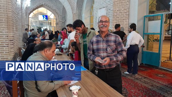 دقایق پایانی انتخابات ریاست‌جمهوری در شهرستان نیشابور 