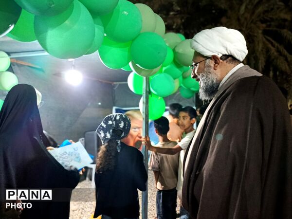 جشن عید غدیر در جوار امامزادگان حاجی‌آباد