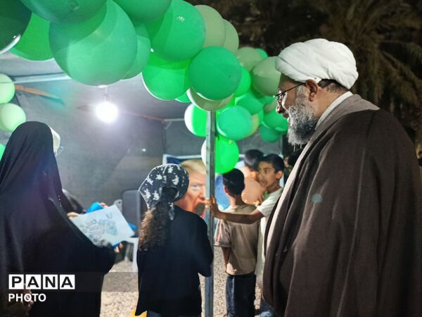 جشن عید غدیر در جوار امامزادگان حاجی‌آباد