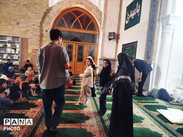 غرفه کوک مسجد جامع جایی برای سرگرمی کودکان 