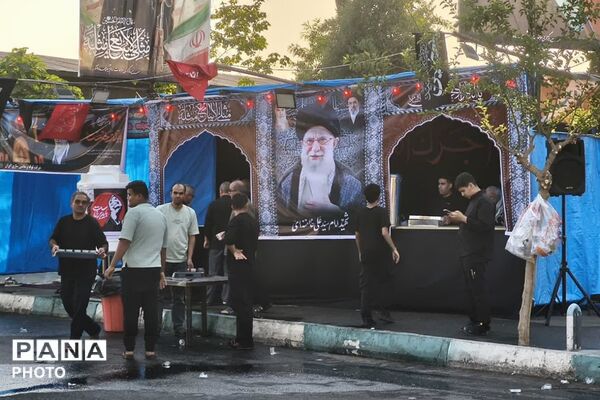 پذیرایی و مهمان نوازی مردم چهاردانگه از زائران و محبان رهبر شهید