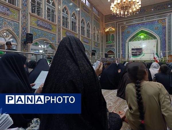 قرائت دعای پر فیض روز عرفه در تکیه ابوالفضلی نیشابور