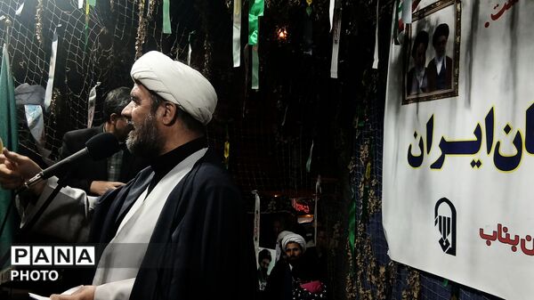 استقبال پرشور مردم بناب از هیات مذهبی عراقی