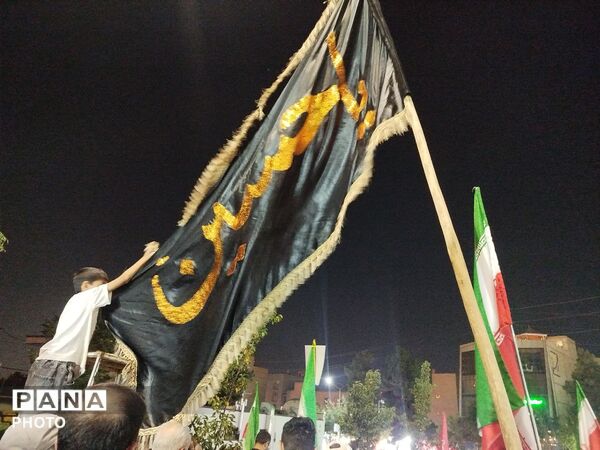 رنگ‌ و بوی محرم در خیابان‌های رجایی شهر کرج