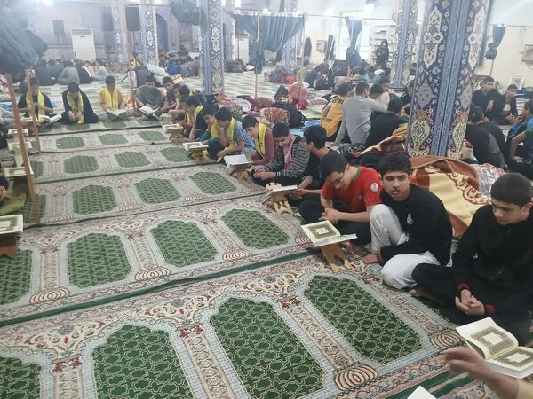حضور پرشور دانش‌آموزان پیشتاز یاسوج در اعتکاف