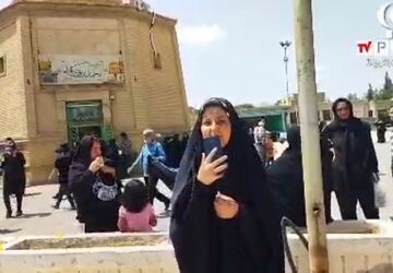 پیاده روی جاماندگان اربعین در دامغان