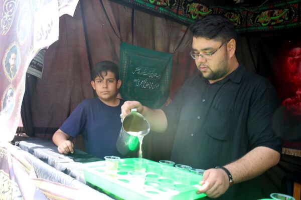موکب مسجد حضرت صاحب الزمان(عج) در روز عاشورا