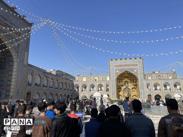 گذری بر اردوی زیارتی حرم مطهر رضوی دبیرستان شاهد ابوذر غفاری نیشابور 