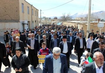 راهپیمایی روز قدس در چلیچه