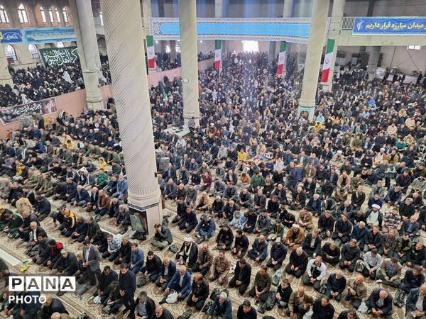 راهپیمایی روز قدس و تشییع شهید اقتدار در مرودشت