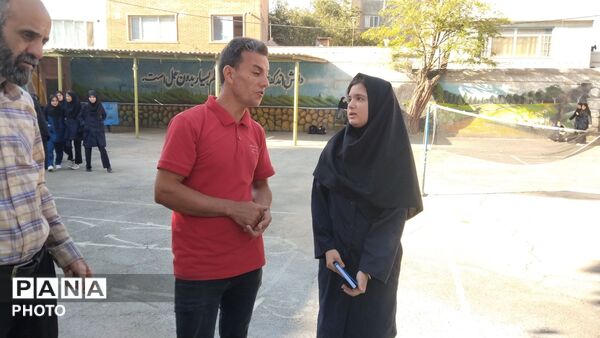 روز آتش نشانی در دبیرستان شهید مطهری 