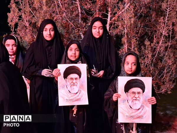 موکب شجره طیبه در دبستان دخترانه علمدارحسینی تفت