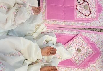 فرشته‌های کلاس سومی دبستان آرمان به سمت قله عبادت راهی شدند