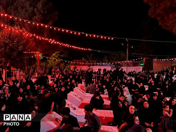 مراسم شام غریبان در ساوجبلاغ شهرک ینگی امام 