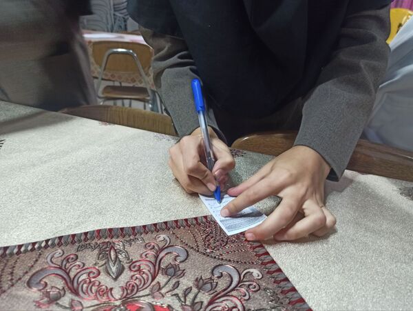 انتخابات شورای دانش‌آموزی در دبیرستان نمونه اندیشه