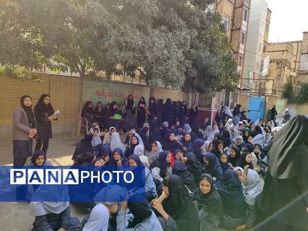 گرامیداشت هفته سلامت‌روان در دبیرستان میرزا جعفر سروقد خراسان رضوی 