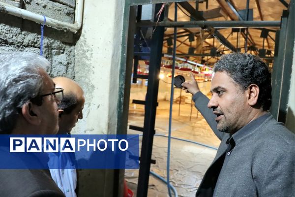 بازدید معاون متوسطه وزارت آموزش و پرورش از هنرستان کشاورزی شهید باهنر سعدآباد