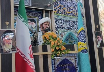 گزارشی از نماز جمعه این هفته شهر سفیددشت 