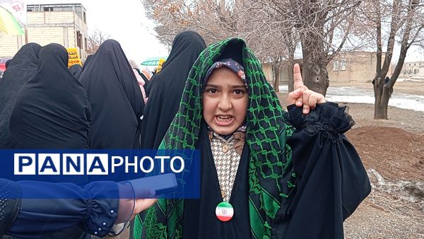 حاشیه نگاری حضور مردم شهر بن در راهپیمایی ۲۲ بهمن ۱۴۰۴