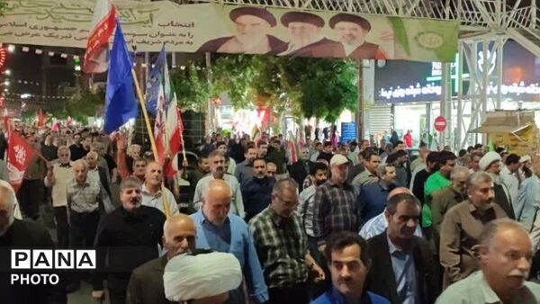 نودو سومین شب اجتماع مردمی شهر هشتگرد. 