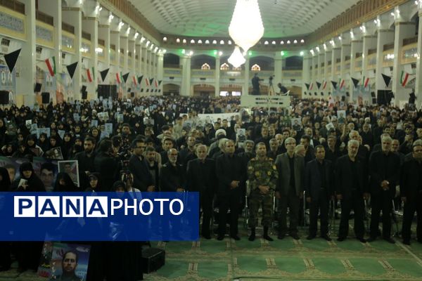 مراسم بزرگداشت شهدای اقتدار