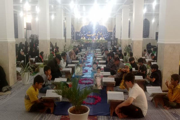 ترتیل خوانی نوای ملکوت در منطقه شبانکاره 