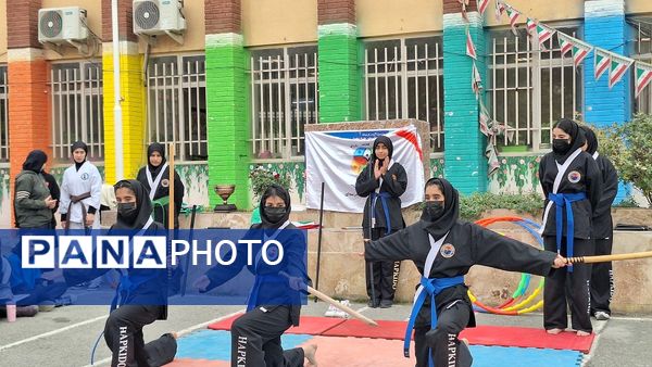 المپیاد ورزشی درون مدرسه‌ای در دبیرستان فاطمیه‌ ناحیه یک کرج