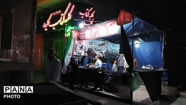 موکب کانون باهنر  در شصت و هفتمین شب از اجتماعات مردمی نیشابور