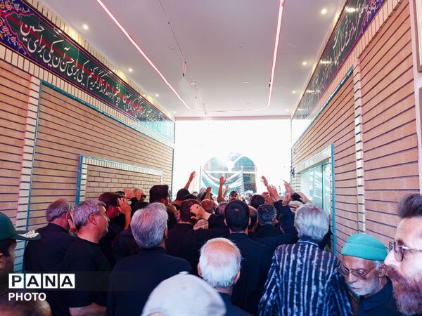 مراسم عزاداری هفتمین روز محرم حسینی به یاد شش ماهه کربلا