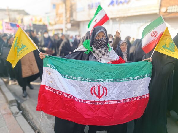 راهپیمایی ۲۲ بهمن در شهرستان قدس  