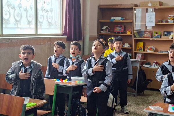 افتتاحیه طرح پژواک در کودکستان‌های قرچک