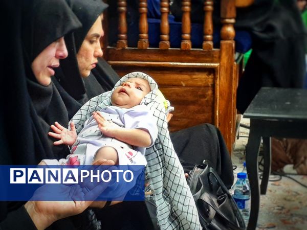 حماسه عشق و وفا در جمع شیر‌خوارگان حسینی