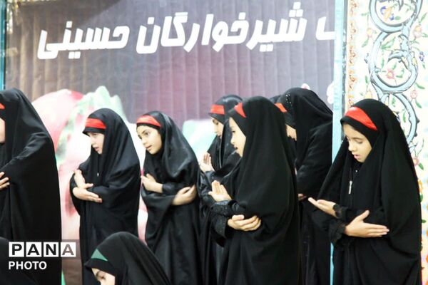 مراسم شیر خوارگان حسینی در آرامگاه شهید مدرس