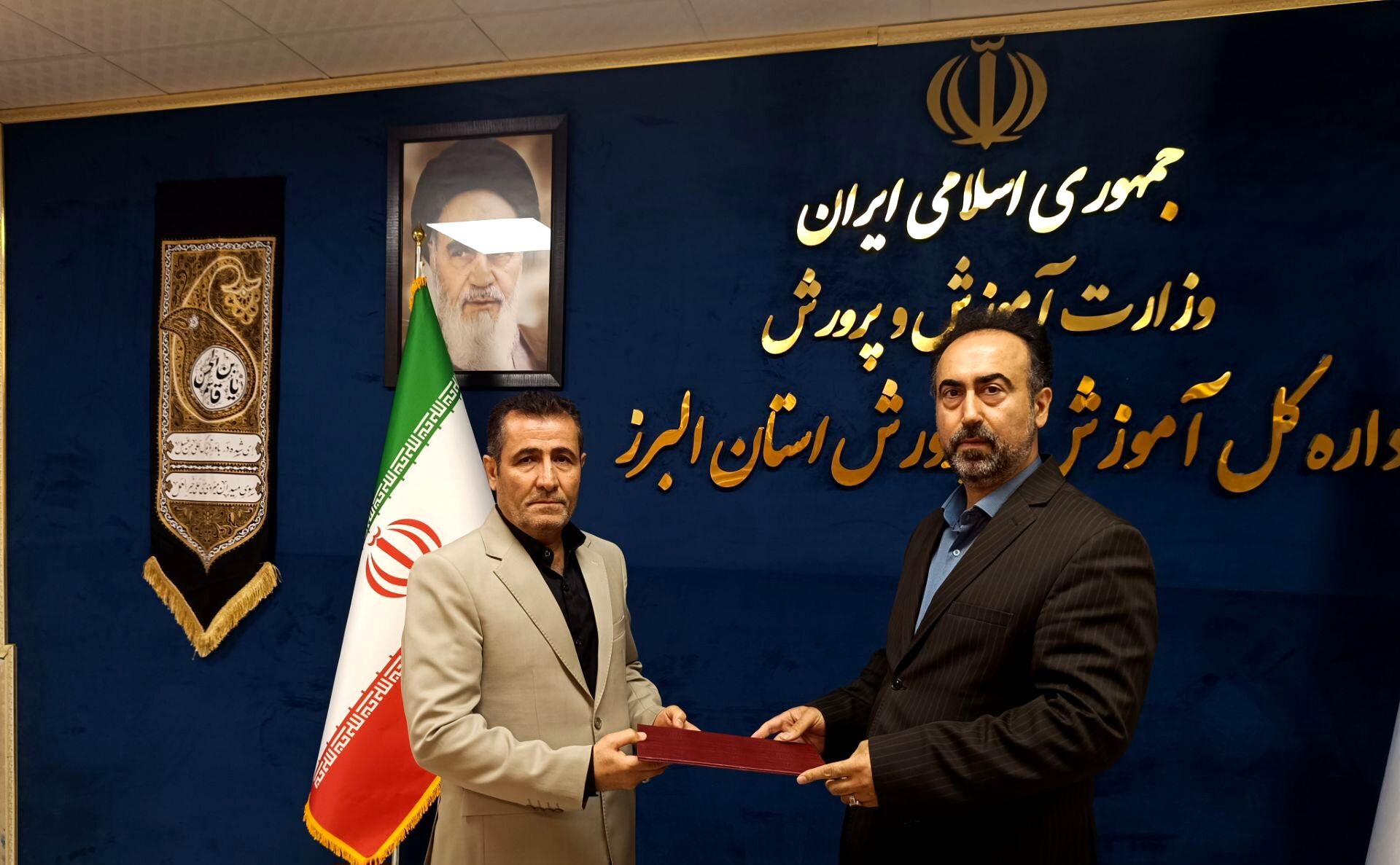 رضا عباسیان سرپرست آموزش و پرورش ناحیه ۳ شد