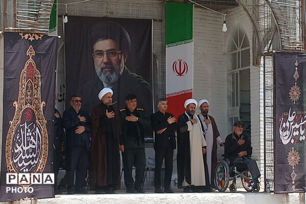 مراسم تاسوعای حسینی در شهرستان شیروان 