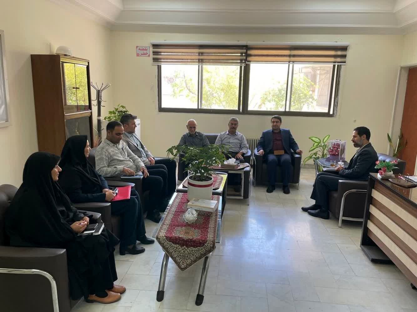 بازدید معاون سیاسی فرماندار جاجرم از تشکل‌های مردمی