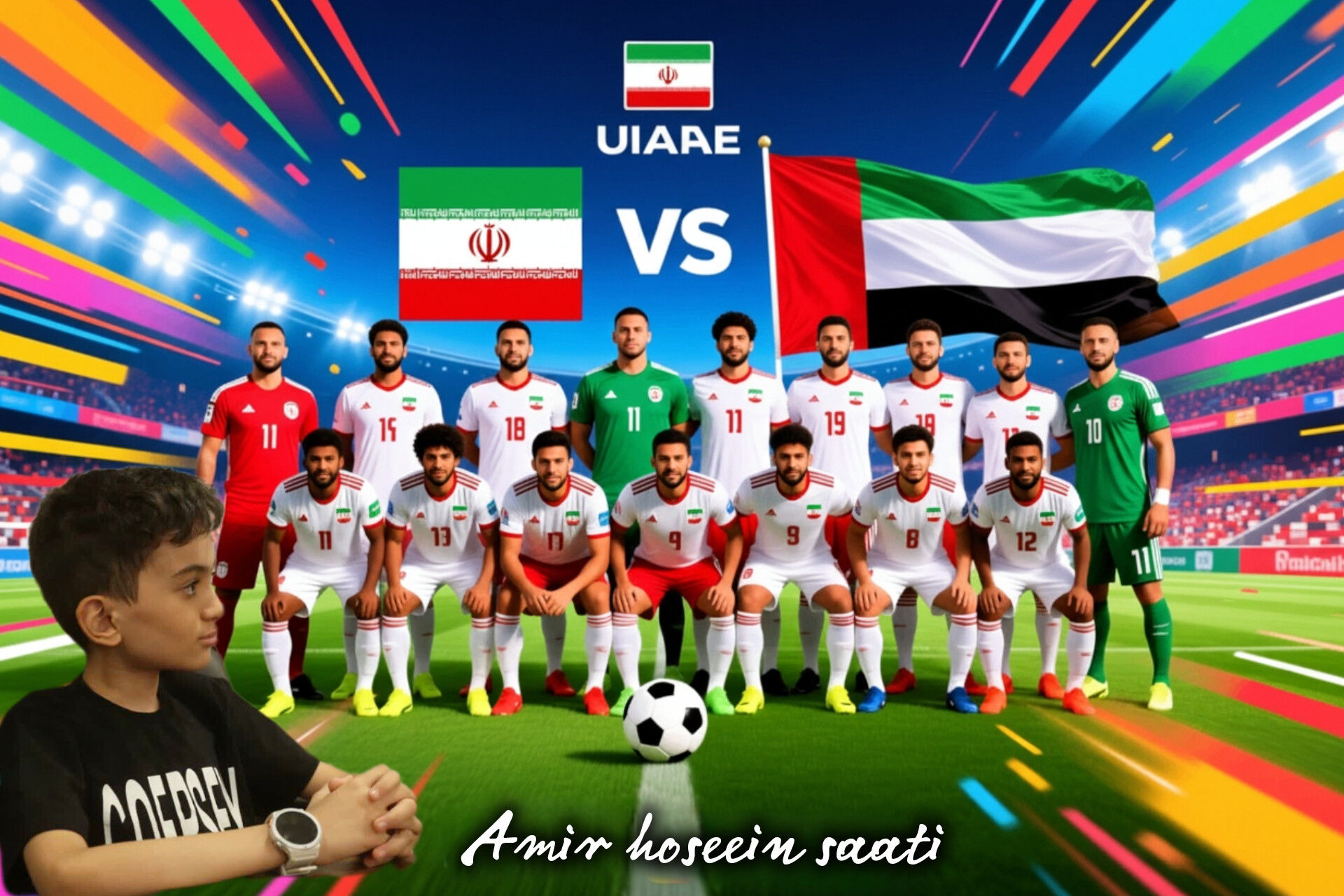 جدال نفس‌گیر ایران و امارات در مستطیل سبز 