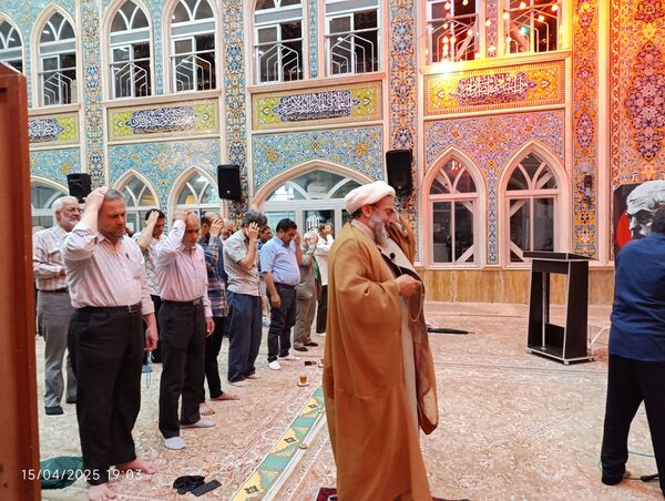 برگزاری مراسم استغاثه به امام زمان (عج) در نیشابور
